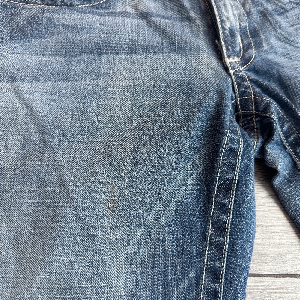 Plastic by Sly Juniors Boot Cut Denim Fit & Flare Jeans size 11 - Picture 6 of 8
